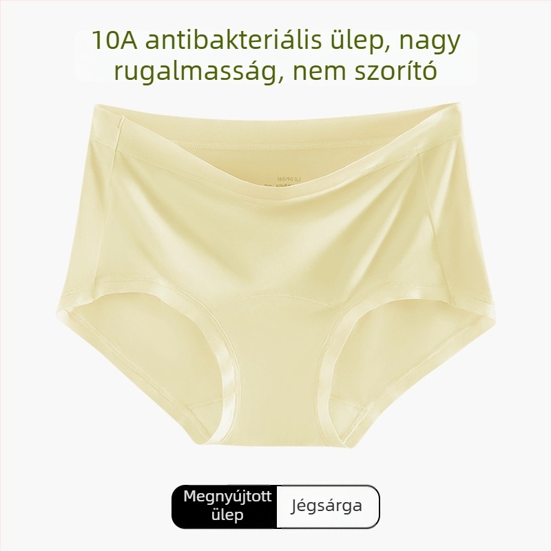 Női modal alsónemű pamutbetéttel, antibakteriális, meghosszabbított ágyéktáj, középmagas derék