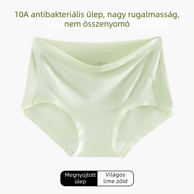 Női modal alsónemű pamutbetéttel, antibakteriális, meghosszabbított ágyéktáj, középmagas derék