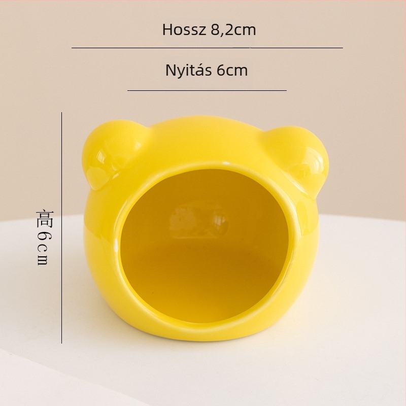 Kerámiás hörcsögfészek hűtő dizájnnal – Shumen márka, hörcsögöknek; anyag: kerámia; szezon: más; import: nem