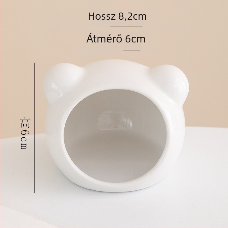 Kerámiás hörcsögfészek hűtő dizájnnal – Shumen márka, hörcsögöknek; anyag: kerámia; szezon: más; import: nem