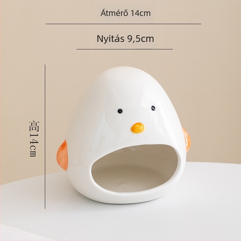 Kerámiás hörcsögfészek hűtő dizájnnal – Shumen márka, hörcsögöknek; anyag: kerámia; szezon: más; import: nem
