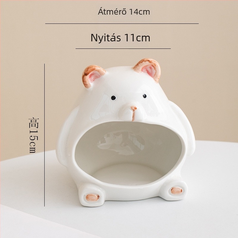 Kerámiás hörcsögfészek hűtő dizájnnal – Shumen márka, hörcsögöknek; anyag: kerámia; szezon: más; import: nem