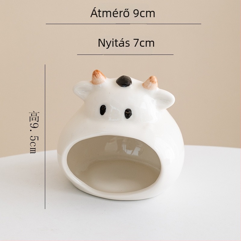 Kerámiás hörcsögfészek hűtő dizájnnal – Shumen márka, hörcsögöknek; anyag: kerámia; szezon: más; import: nem