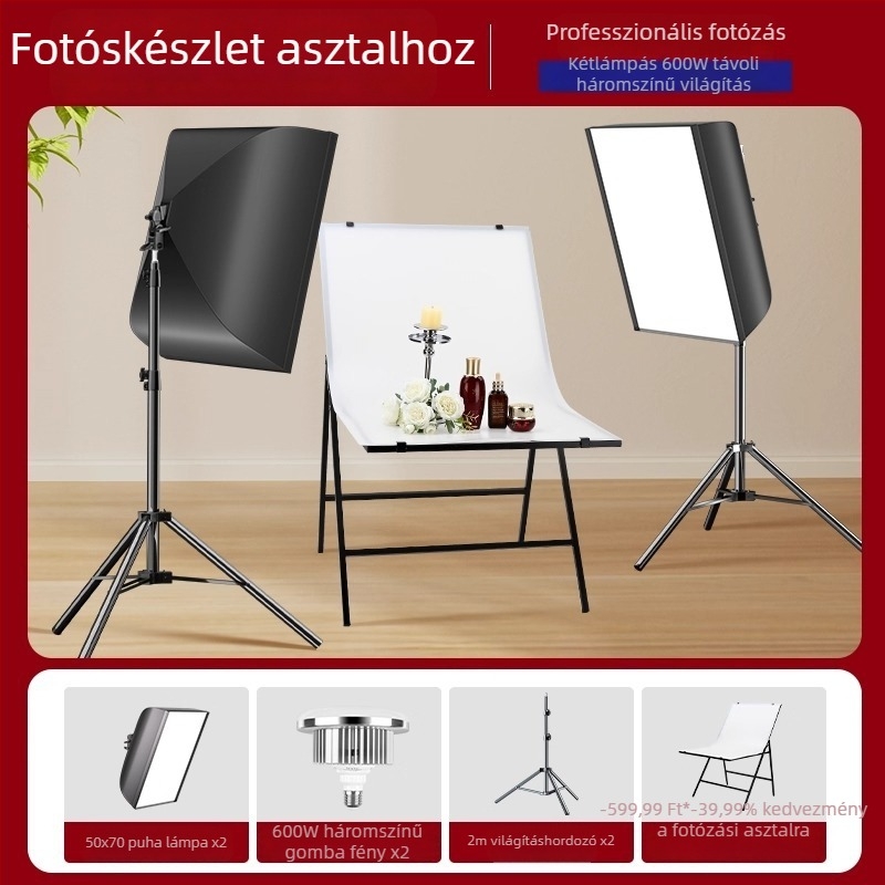 Összecsukható professzionális fotóstúdió háttérpanel termékfotózáshoz