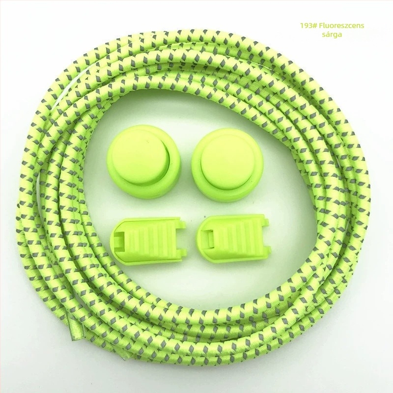 Kötés nélküli, elasztikus cipőfűzők futáshoz, sétáláshoz, utazáshoz, tenishez és mindennapi viselethez — termékkód 86, modell 157; alkalmas sportcipőkre, utcai cipőkre, munkacipőkre; stílus: kötés nélküli, mindennapi; szezonok: nyár, tél, tavasz, ősz