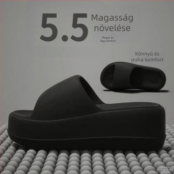 Női EVA papucs vastag talppal, négyzetes orral, egyszerű stílus, MT.MIT, nyár 2024