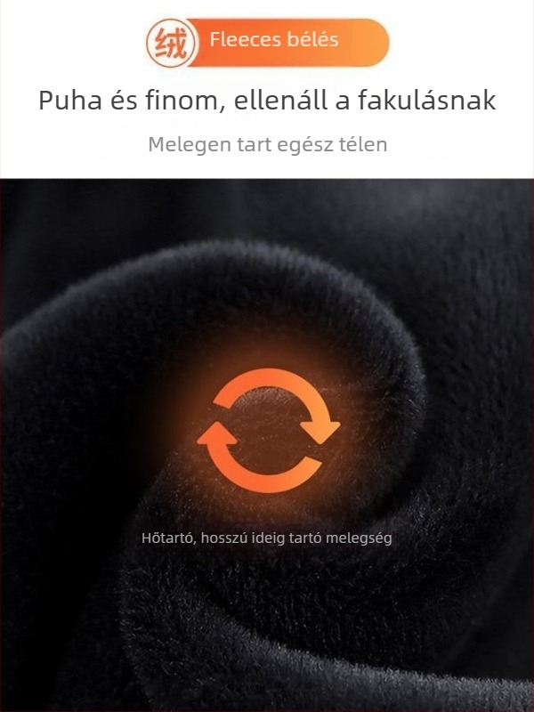 Férfiaknak szabadidős egyenes nadrág magas derékkal bambuszrostból, vast anyag, ráncálló és magas elasztikusság