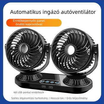 Autó ventilátor | Modell F623U, Teljesítmény 10W, Anyagok: ABS, PP, áramkör-lap, motor