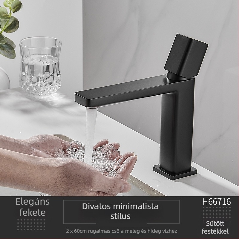 Réz mosdókeverő, asztali felszerelésű, kerámiás cartridge szeleppel, egykaros, 0-99°C, 0,8 MPa