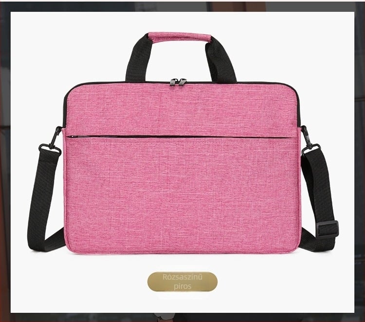 Belső laptop tok cipzárral, Oxford anyagból, vízálló és kopásálló, számítógép zsebbel