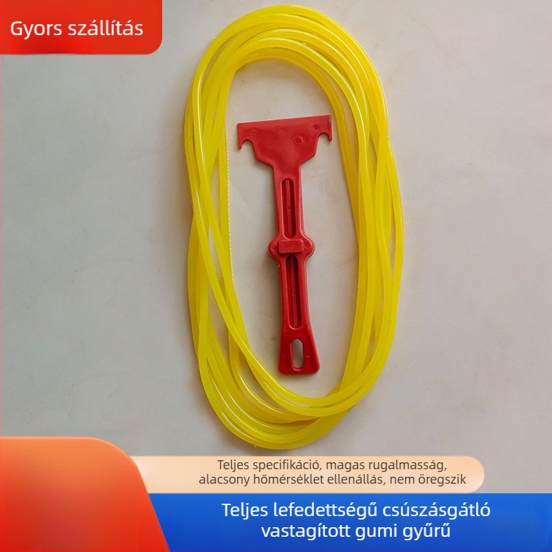 Autó anti-slip lánchoz gumigyűrű rögzítő készlet; modell: Gumigyűrű; anyag: Gumi; márka: Other