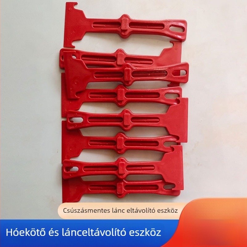 Autó anti-slip lánchoz gumigyűrű rögzítő készlet; modell: Gumigyűrű; anyag: Gumi; márka: Other