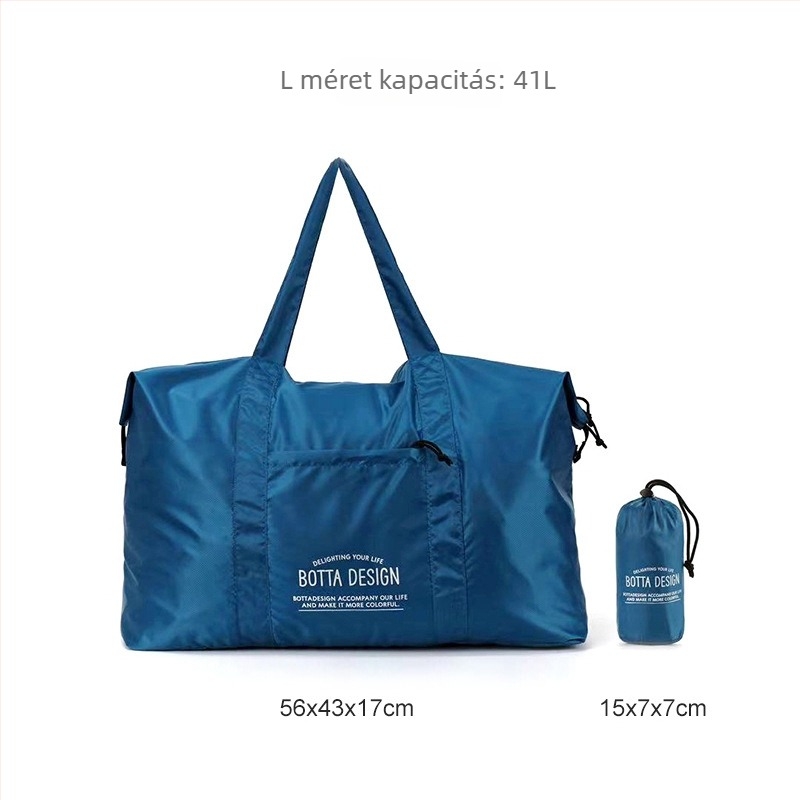 BOTTA DESIGN Utazótáska kocka formával, összehajtható, poliészter anyag, modellek B564317A/B483717A