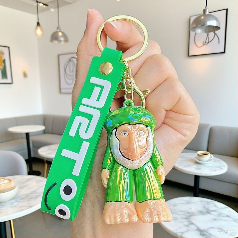 Kulcstartó – Shanhaijing Cartoon Stick-Man, Szilikon/PVC, Márka Su Yin