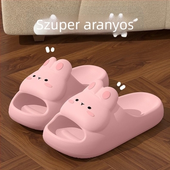 Gyerekeknek készült flip-flop EVA felsőrész és EVA talp, állatmintás, csúszásmentes, belső használatra