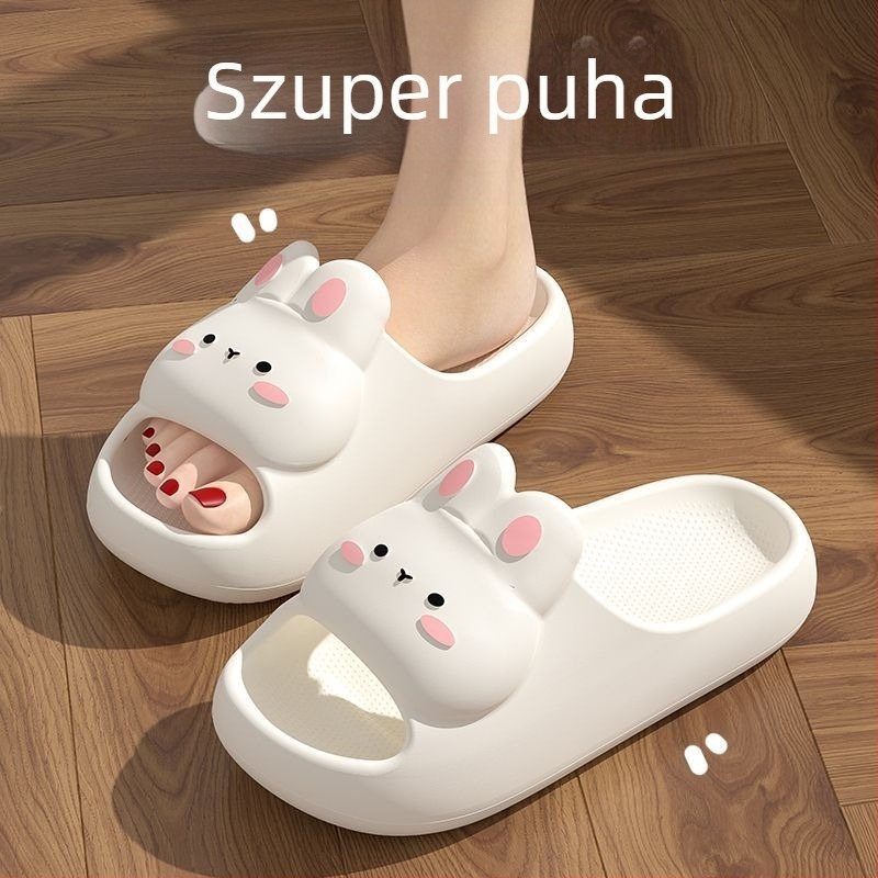 Gyerekeknek készült flip-flop EVA felsőrész és EVA talp, állatmintás, csúszásmentes, belső használatra