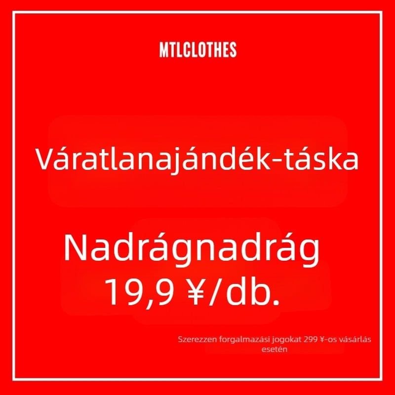 Férfi nadrágok – lazán szabott, középmagas derekú, cipzárral záródó, pamut anyag, koreai alapstílus