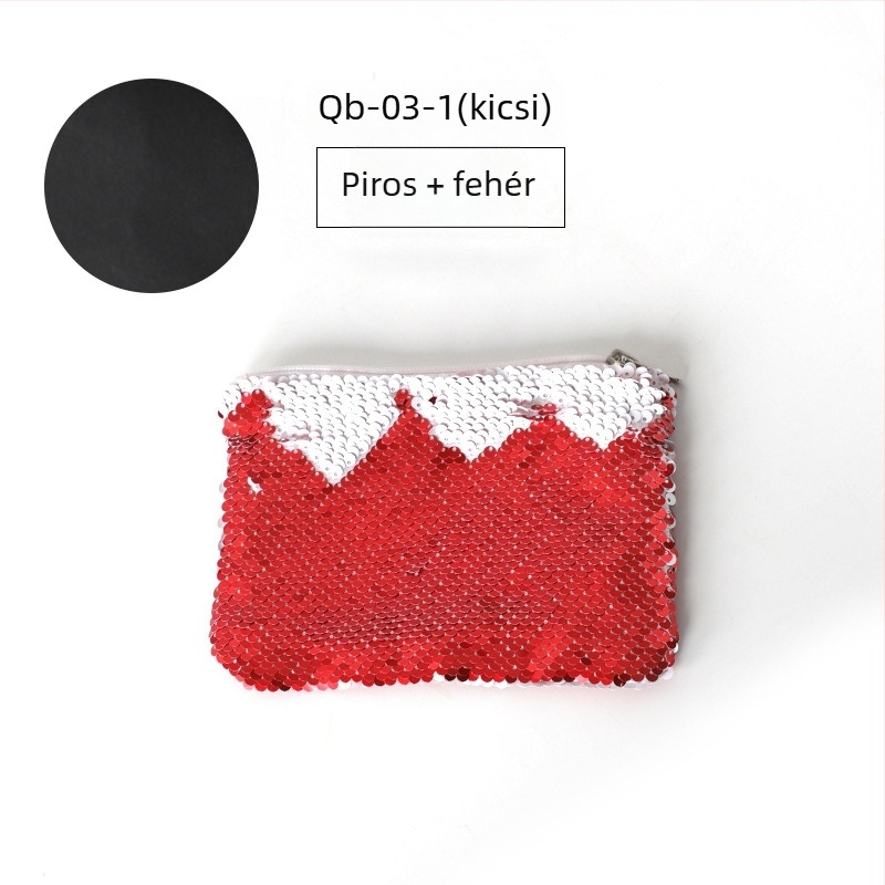 Kerry flitteres pénztárca és kozmetikai táska – többfunkciós, modern minimalista stílus