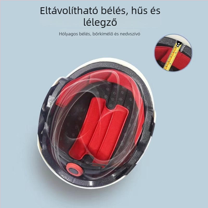 Motorkerékpár fél sisak ABS, 3C minősítéssel, négy évszakos általános használatra