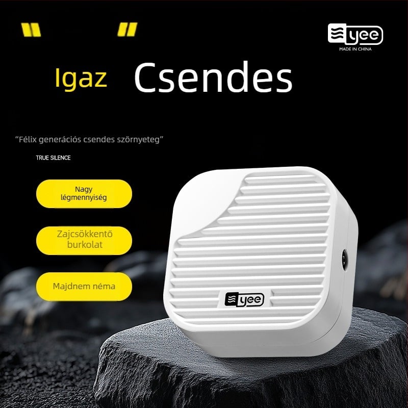 yee Akváriumi oxigénszivattyú – csendes aerátor, 0,5 kg súlyú, otthoni használatra