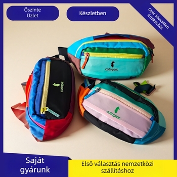 Nylon sport övtáska, lélegző, ultra-könnyű, összehajtható, uniszex