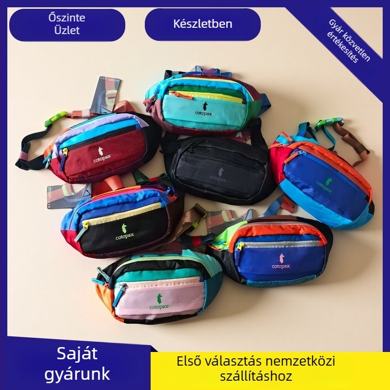 Nylon sport övtáska, lélegző, ultra-könnyű, összehajtható, uniszex