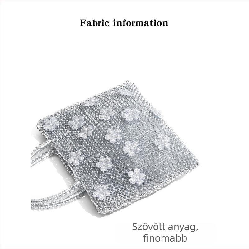 CKKUI kézitáska, európai- és amerikai stílus, PVC anyag, felső nyitás, 2026 nyár