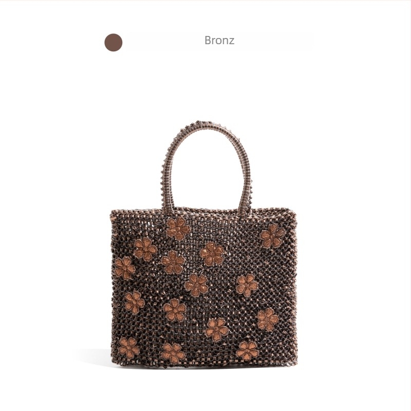 CKKUI kézitáska, európai- és amerikai stílus, PVC anyag, felső nyitás, 2026 nyár