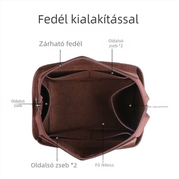 Kosár belső bélés - pamutmentes anyag, összecsukható, japán stílus, gardrób és fehérnemű tárolására