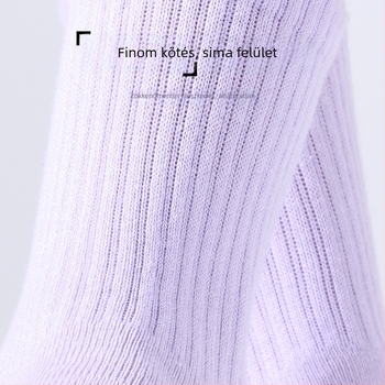 Gyermek tánc zoknik csúszásmentes talppal, márka Yixlw, 70–80% pamut tartalom