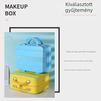 LOGÓ nyomtatási lehetőséggel kézitáska, ABS anyag, cipzáros nyitás, vízálló és lopás elleni védelem, egységirányú kerekek, modell X0689