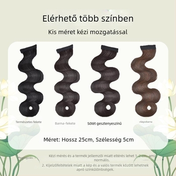Frufru paróka, magas hőmérsékletű huzalból, arcformázó dizájn, istennő temperamentum stílus