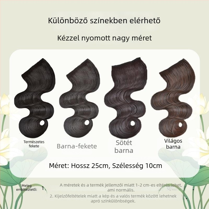 Frufru paróka, magas hőmérsékletű huzalból, arcformázó dizájn, istennő temperamentum stílus