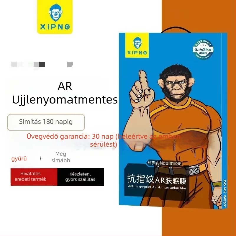 Edzett üveg előlapi kijelzővédő iPhone 14 Pro Max számára – HD tisztaság, ujjlenyomat-mentes