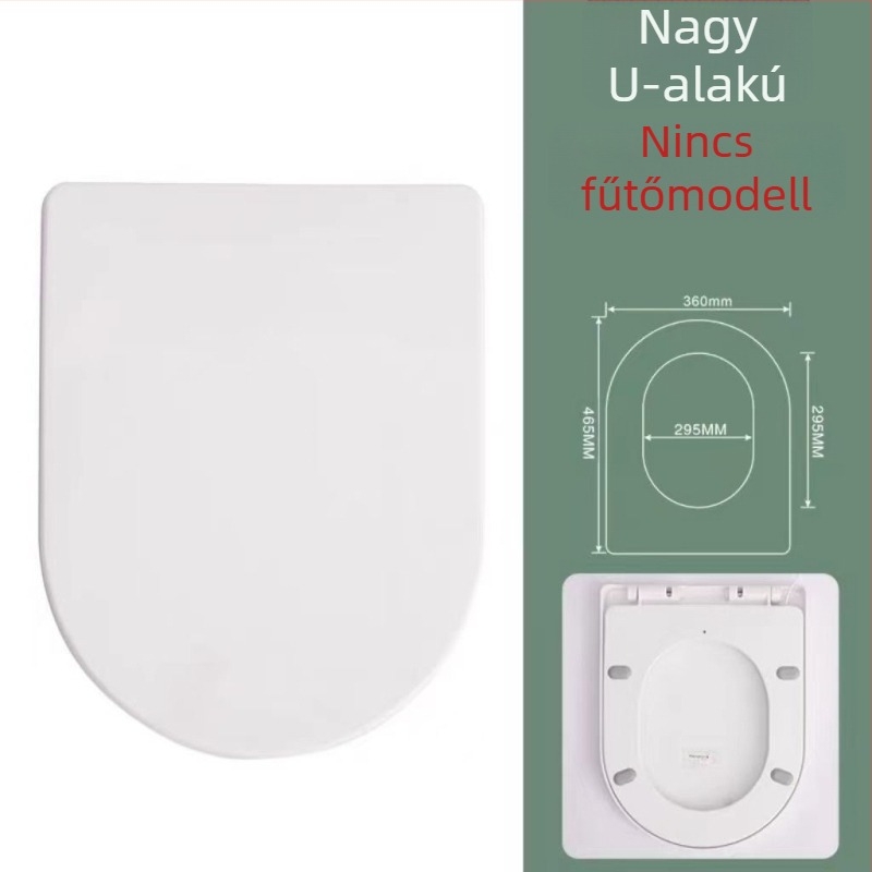 CE-tanúsítványú elektromos fűtésű vécéülés, hőmérséklet-szabályzás, UV-típus, azonnali fűtés, PP anyag