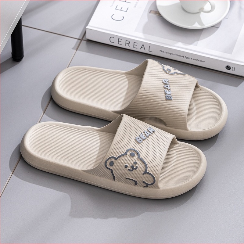 Nyári pár PVC papucs – karikatúra mintás, gyorsan száradó, lélegző, vízálló, injektált talp