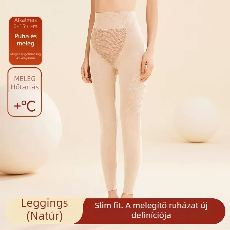 Női őszi-téli termoszálas alapréteg-készlet – testformálás és melegítés, felső és nadrág nylonból