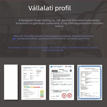 Gyerekeknek készült pamut boxeralsó, antibakteriális, A osztály, egyszerű karikatúra mintával