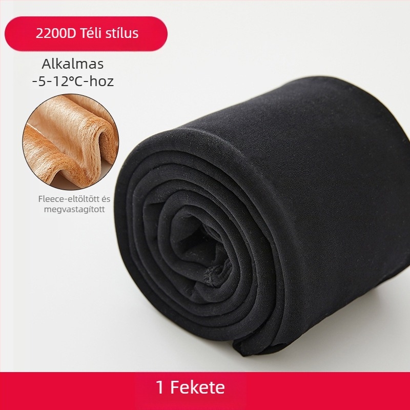 Gyerekeknek szóló táncos harisnyanadrág ősz–tél velúr béléssel, csúszásmentes, anti-pilling, fehér nylon