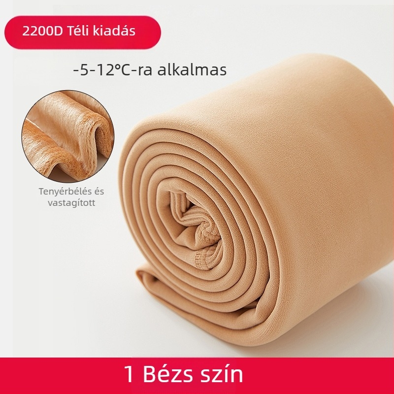 Gyerekeknek szóló táncos harisnyanadrág ősz–tél velúr béléssel, csúszásmentes, anti-pilling, fehér nylon