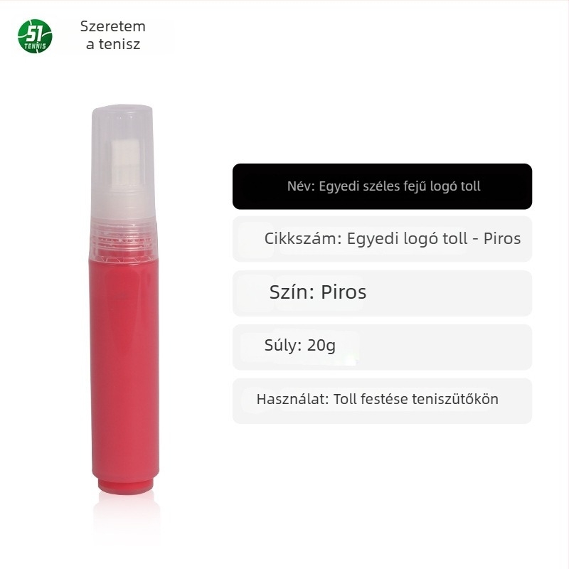 Teniszütő logó tábla — felület logó jelölés a teniszütő dekorációjához (Márka: Más; Anyag: Más; Eredet: Más; Alkalmazható Forgatókönyvek: Más; Kategória: Tenisz)