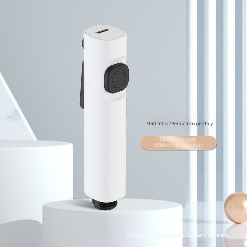 Kétsebességű zuhanyspray a fürdőszobába – ABS ház, elektroplakált felület, modell BL-1106, automatikus vízfeltöltés, esőfúvás