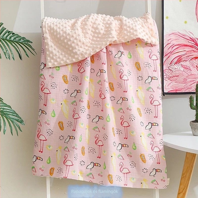 Mu Tong babapamut takaró, 300-500 g, 1-3 éveseknek, négy évszakos, modern egyszerű stílus