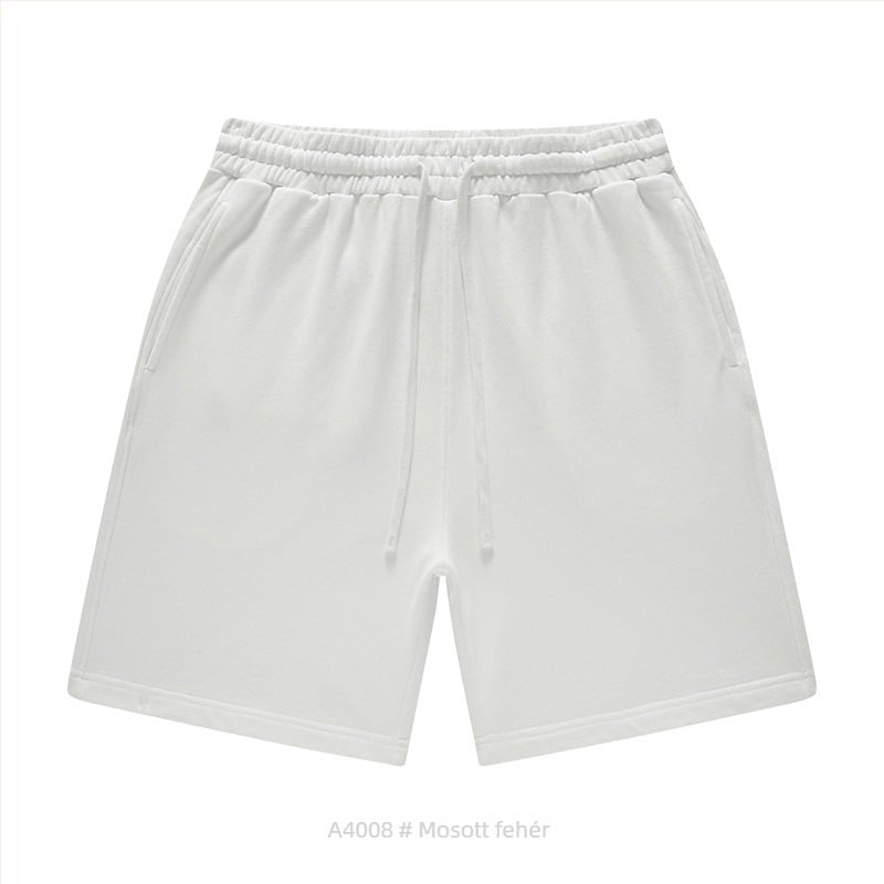 Uniszex 100% pamut rövidnadrág, húzózsinórral, laza szabás, mikro-elasztikusság, mindennapi street-stílus