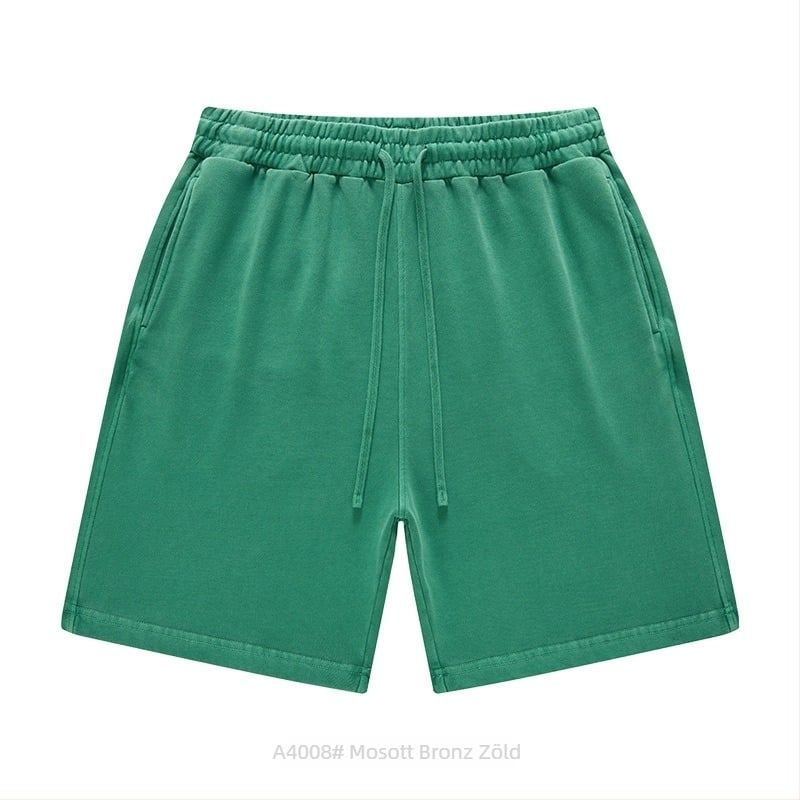Uniszex 100% pamut rövidnadrág, húzózsinórral, laza szabás, mikro-elasztikusság, mindennapi street-stílus