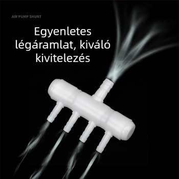 Műanyag akváriumi légpumpa elosztó a tó aerációjához — AquaBlue/Lanbao, 0,1 kg