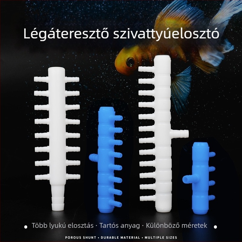 Műanyag akváriumi légpumpa elosztó a tó aerációjához — AquaBlue/Lanbao, 0,1 kg