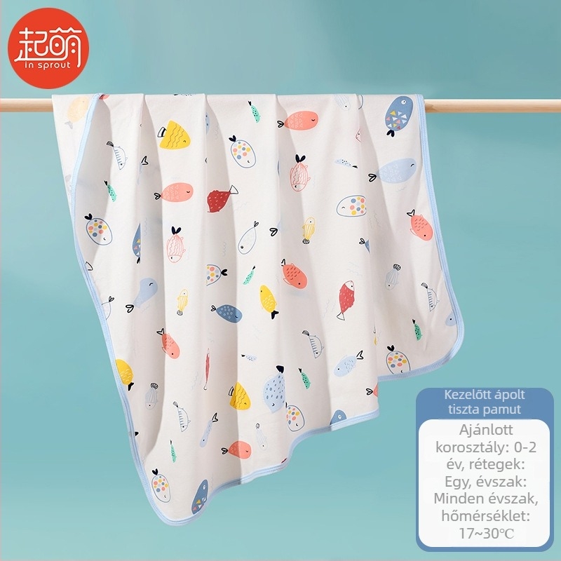 Újszülött swaddle kendő, pamut anyag, importált, Class A, mintázat 19581439572