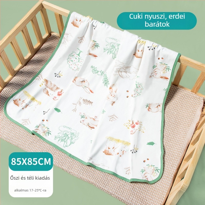 Újszülött swaddle kendő, pamut anyag, importált, Class A, mintázat 19581439572