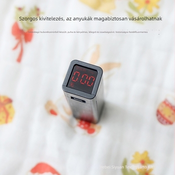 Csecsemő nyári hálózsák, 100% pamut, ujjak nélküli, 200 g töltetű pamut, karikatúra dizájn